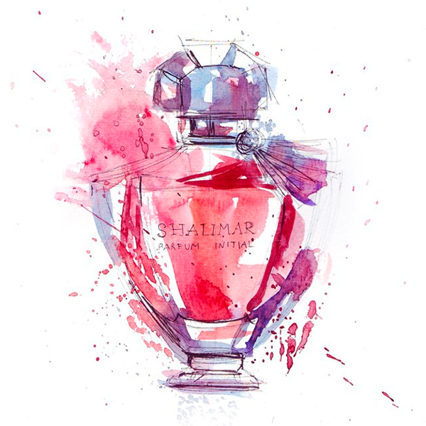 600x600 Splash! Watercolor Perfume On Behance