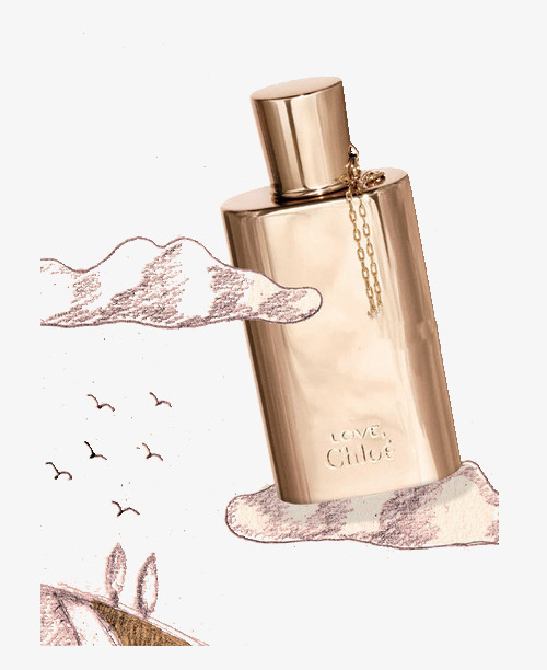 500x612 Watercolor Perfume Bottle, Watercolor Clipart, Bottle Clipart