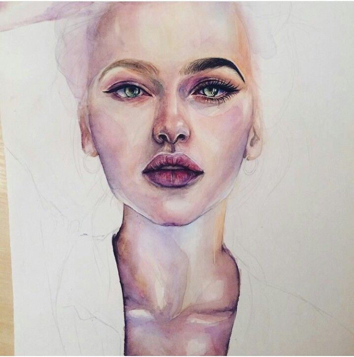 Watercolor Person