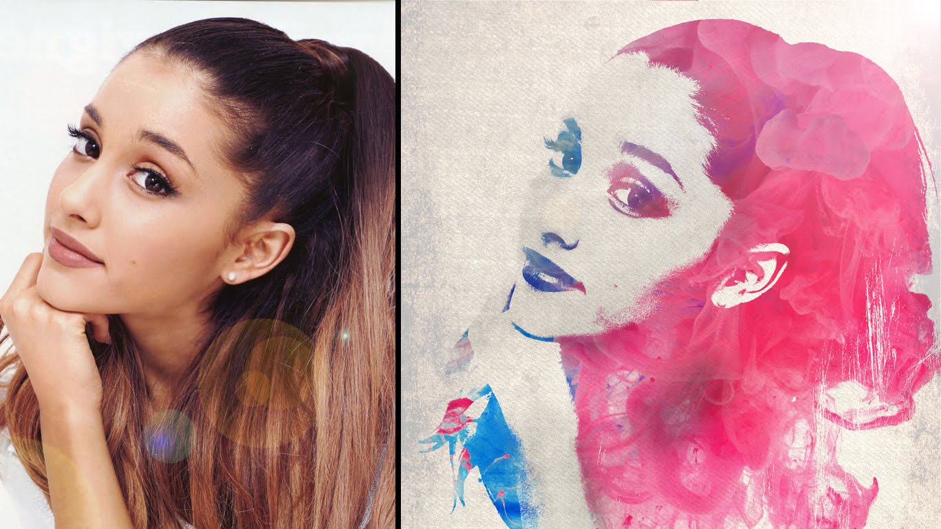 1366x768 Tutorial Photoshop Watercolor Photo Effect