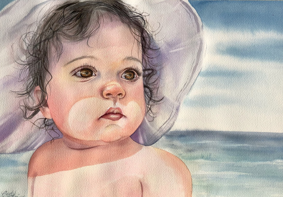 1100x769 Watercolor Portraits