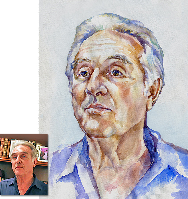 660x700 Watercolor Portraits