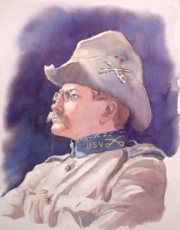 632x806 All Watercolor Techniques For Painting Classic Portraits