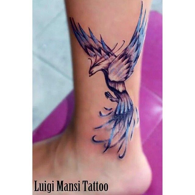 640x640 Phoenix Watercolors Tattoo
