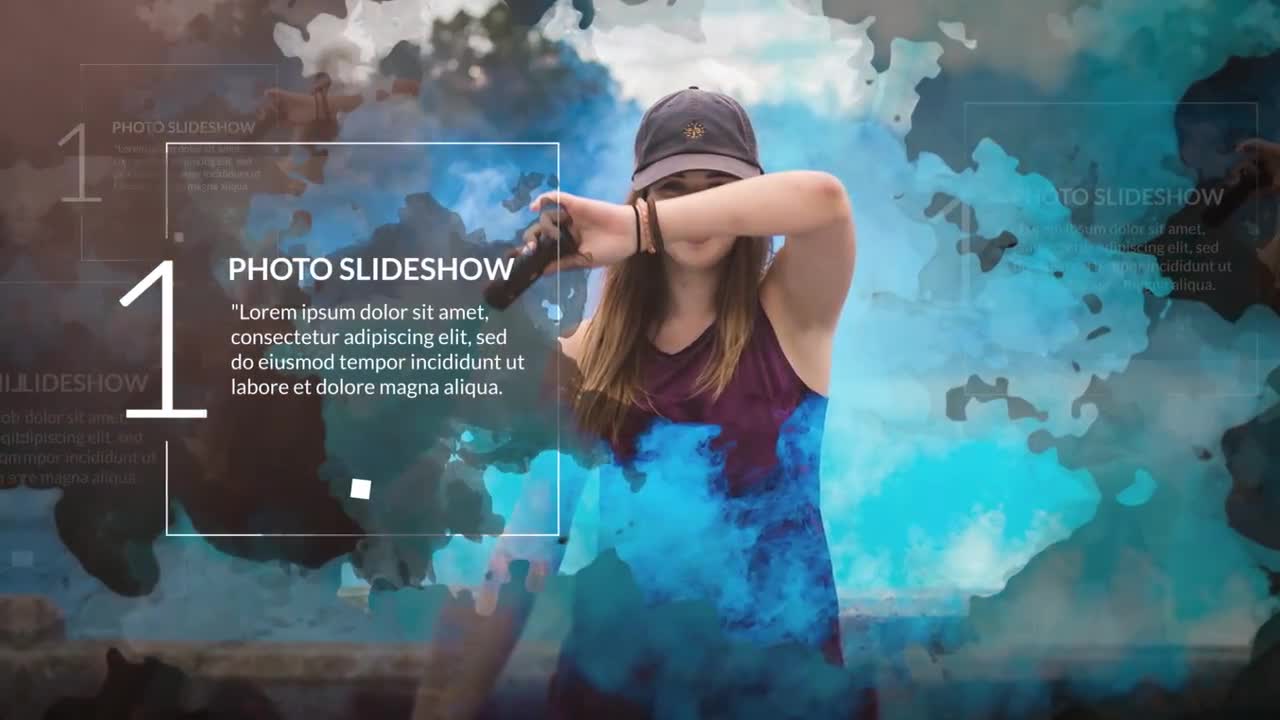 1280x720 Modern Watercolor