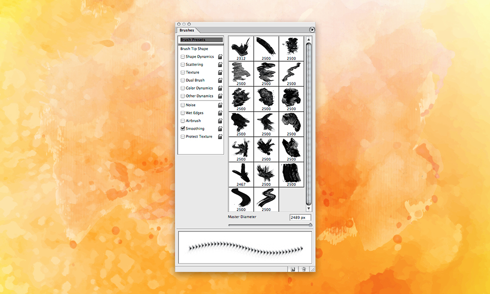 1000x600 Free Hi Res Watercolor Photoshop Brushes Set Ii