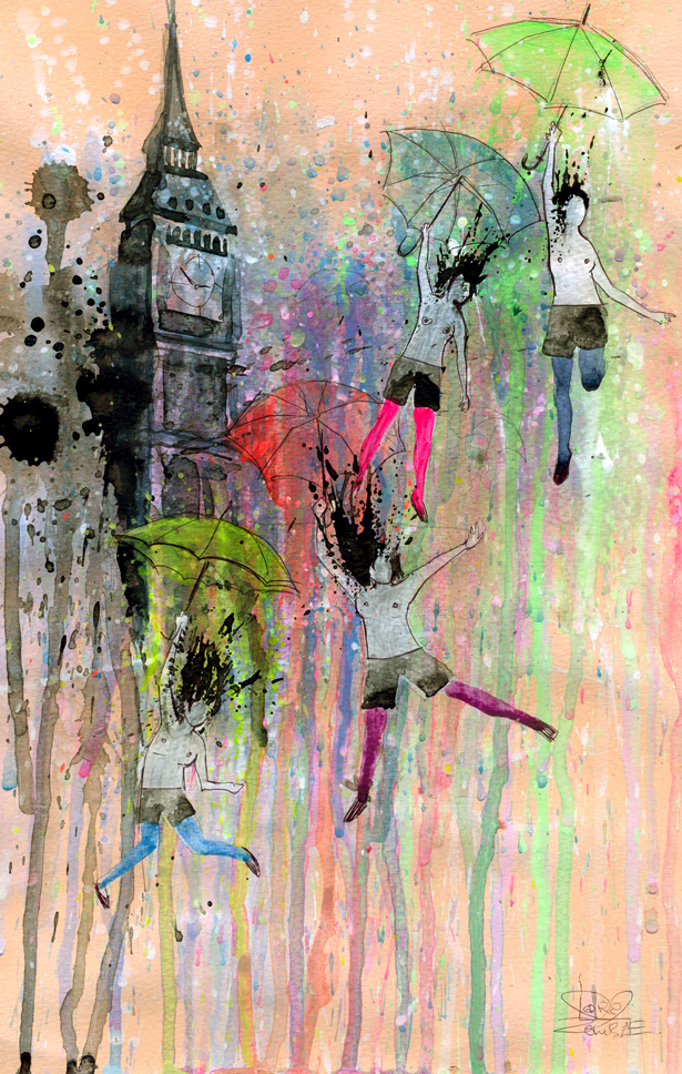 615x968 Seriously Cool Watercolor Paintings