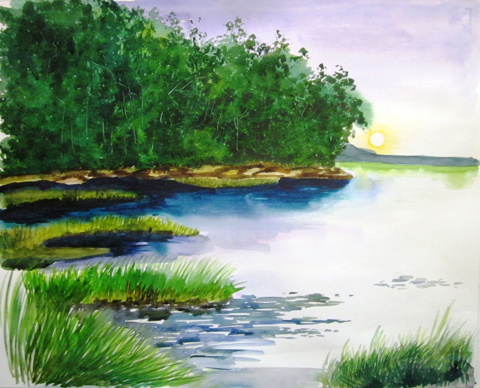 951x768 Watercolor Paintings 8