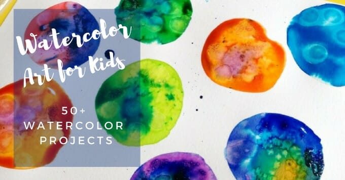 680x356 Watercolor Projects Kids Love