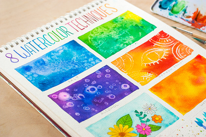 680x453 Toolbox 8 Watercolor Techniques For Beginners