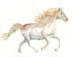 Watercolor Pictures Of Horses