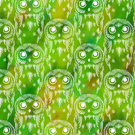 470x470 Watercolor Owls