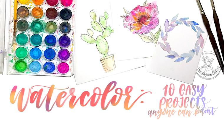 Watercolor Pictures To Copy