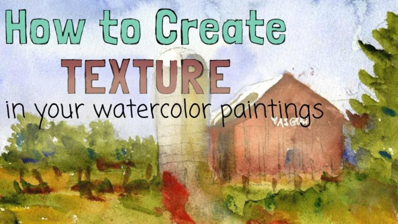 1280x720 Watercolor Textures