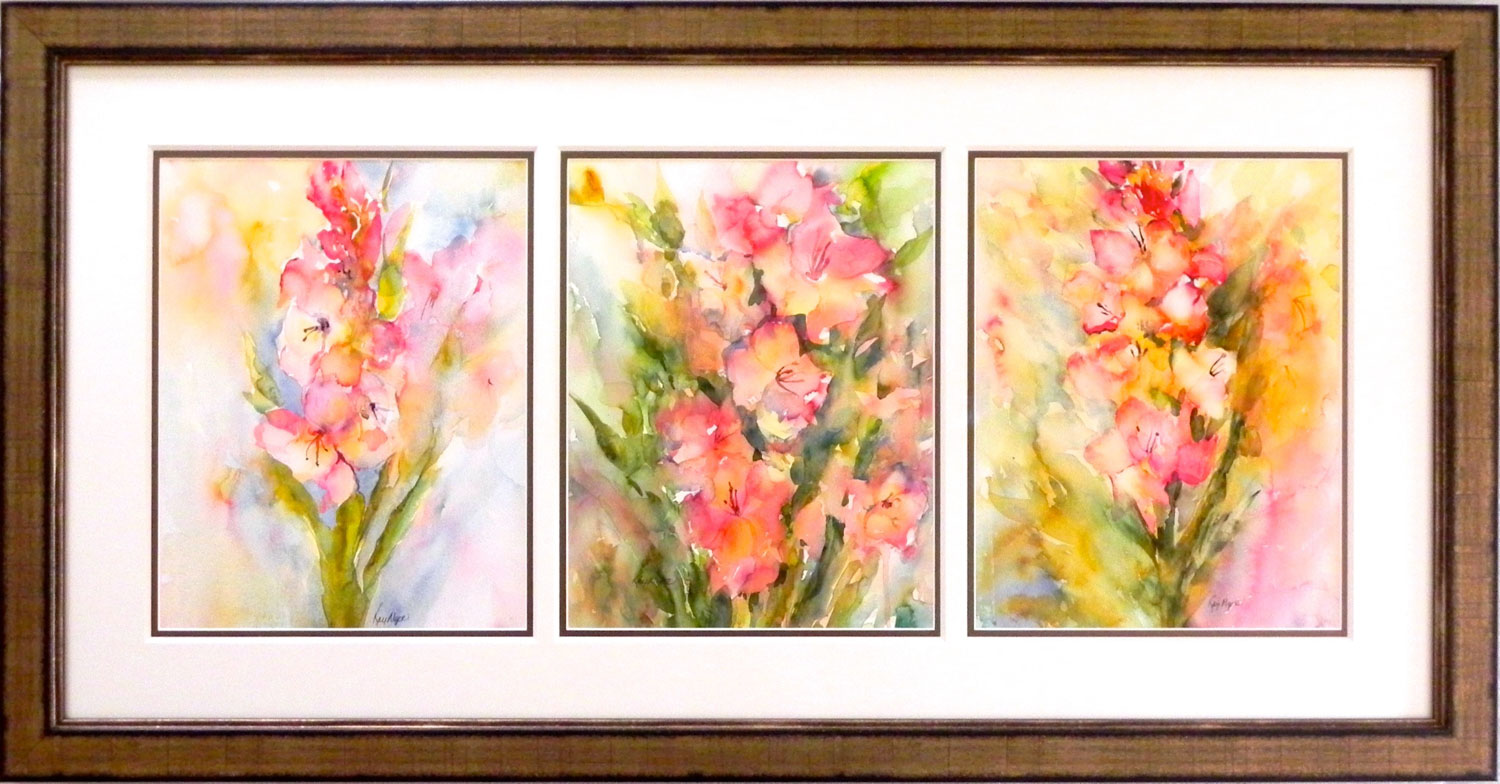 1500x784 Large Framed Pieces Kay Myer Southern Oregon Watercolor Artist