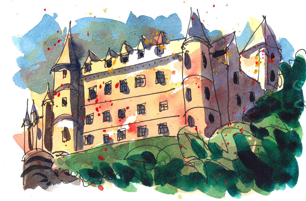 990x653 Sketching With Watercolour Splashes Parka Blogs