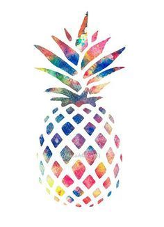 236x326 Watercolor Pineapple Tattoo