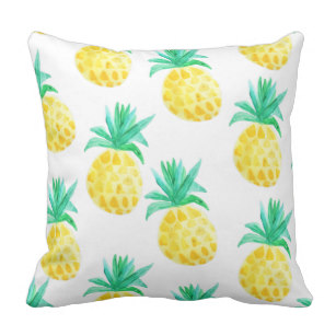 307x307 Watercolor Pineapple Pillows
