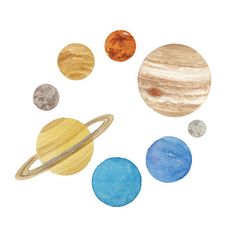 236x236 Pin By Stefa Stefa Art On Solar Systeme Watercolor