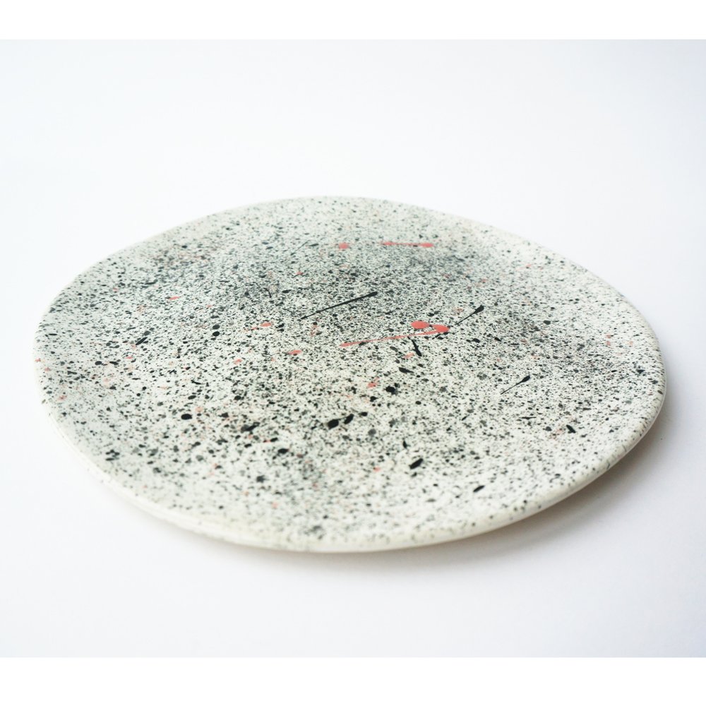 1000x1000 Rabbit And Dragon Watercolor Dinner Plate