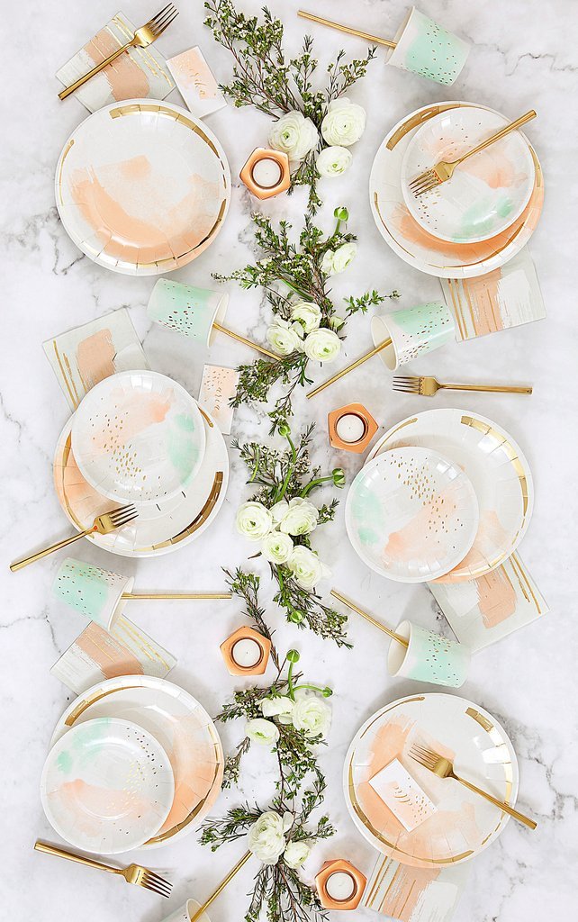 642x1024 Daydream Watercolor Small Plate Bonjour