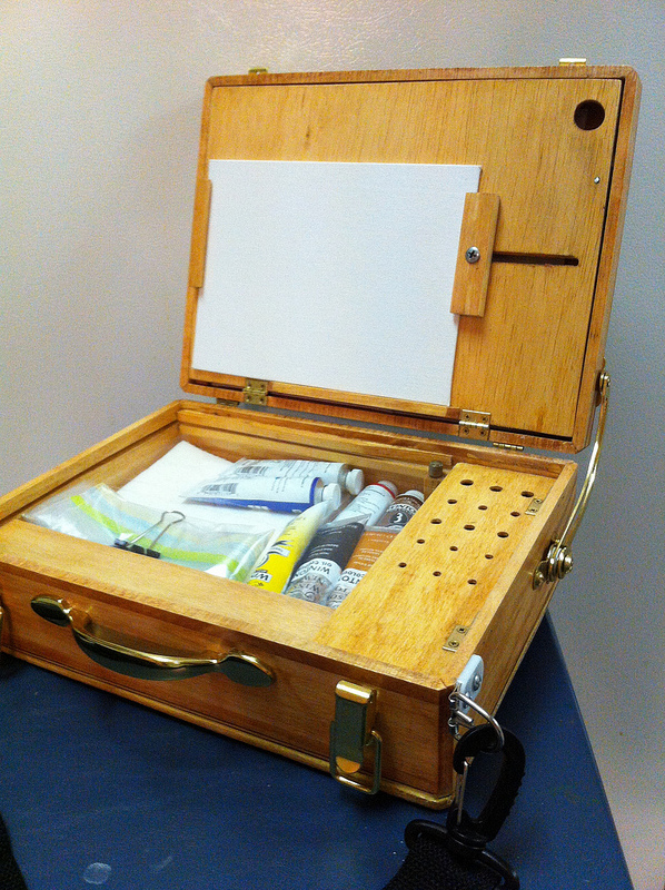 598x800 Home Made Pochade Box.