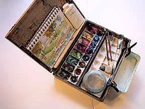 288x216 Gina Louthian Stanley New Pochade Box, New Watercolors