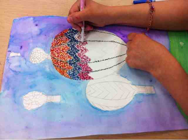 640x479 Tiny Hands Art Pointillism Projects