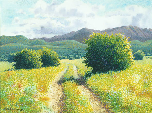 590x441 Buy Original Pointillism Painting