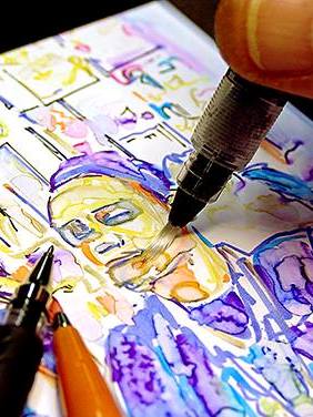 282x376 Daniel Smith Seattle Art Store Events Workshop Pointillism With