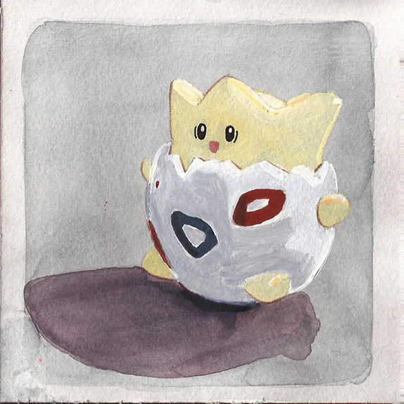574x574 Watercolor Pokemon On Pantone Canvas Gallery