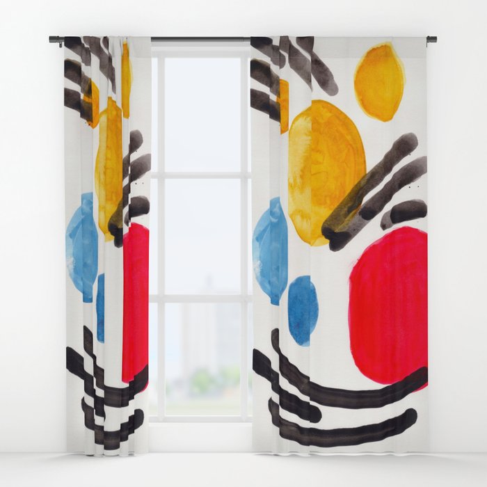 700x700 Mid Century Modern Abstract Juvenile Childrens Fun Art Primary