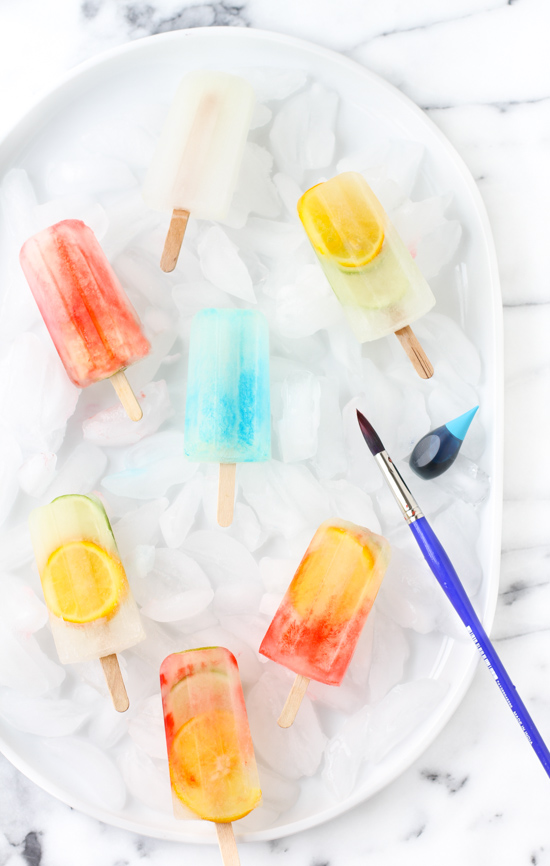 550x866 Watercolor Pops Painted Popsicles Recipe And Diy Party Hack