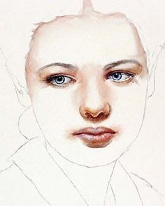 236x295 Quick Watercolor Portrait Painting Demo By Ch.karron