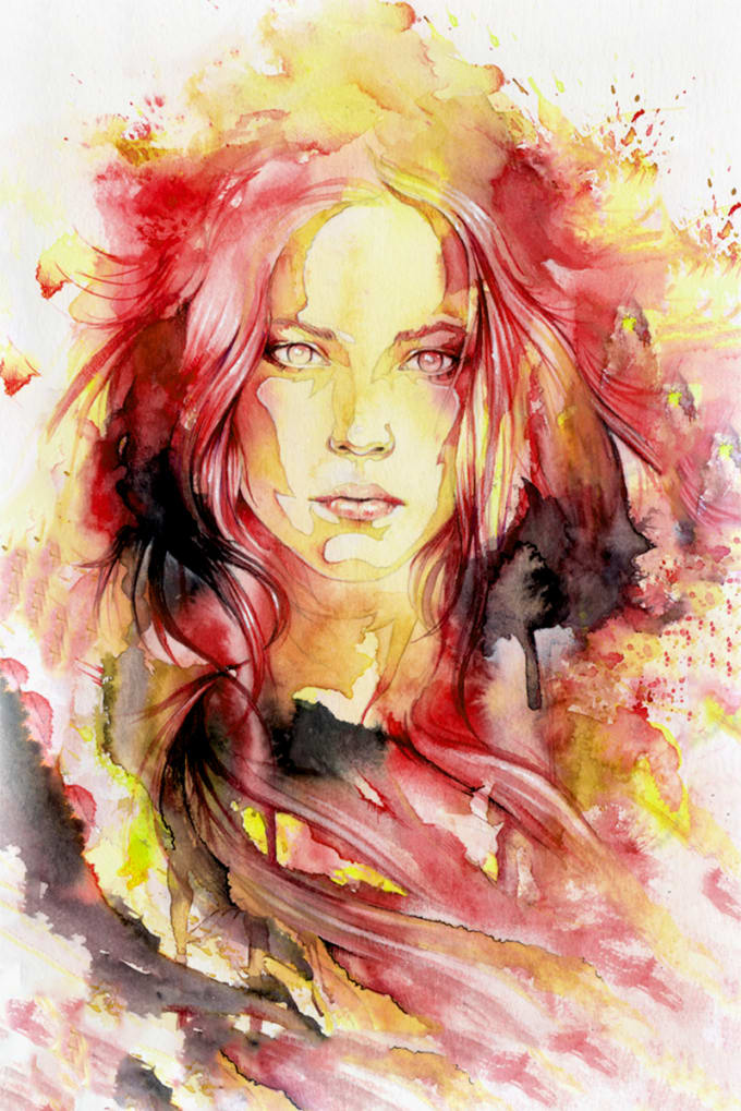 680x1019 Make Modern Watercolor Portraits By Shakespearee