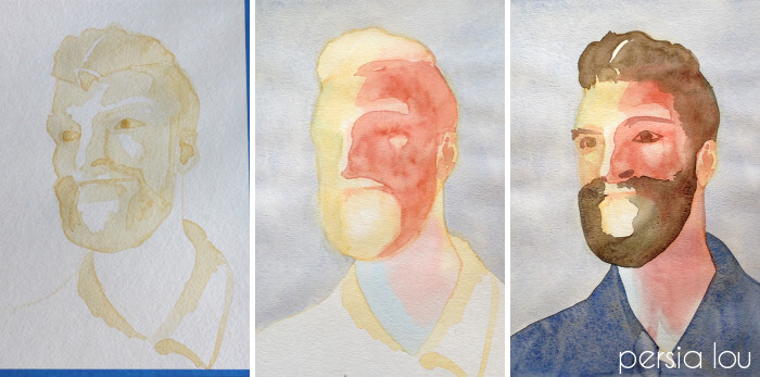 700x347 Watercolor Portraits Craftsy Class Review