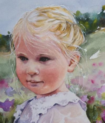 400x466 Watercolor Portraits Iiruth Korch Art