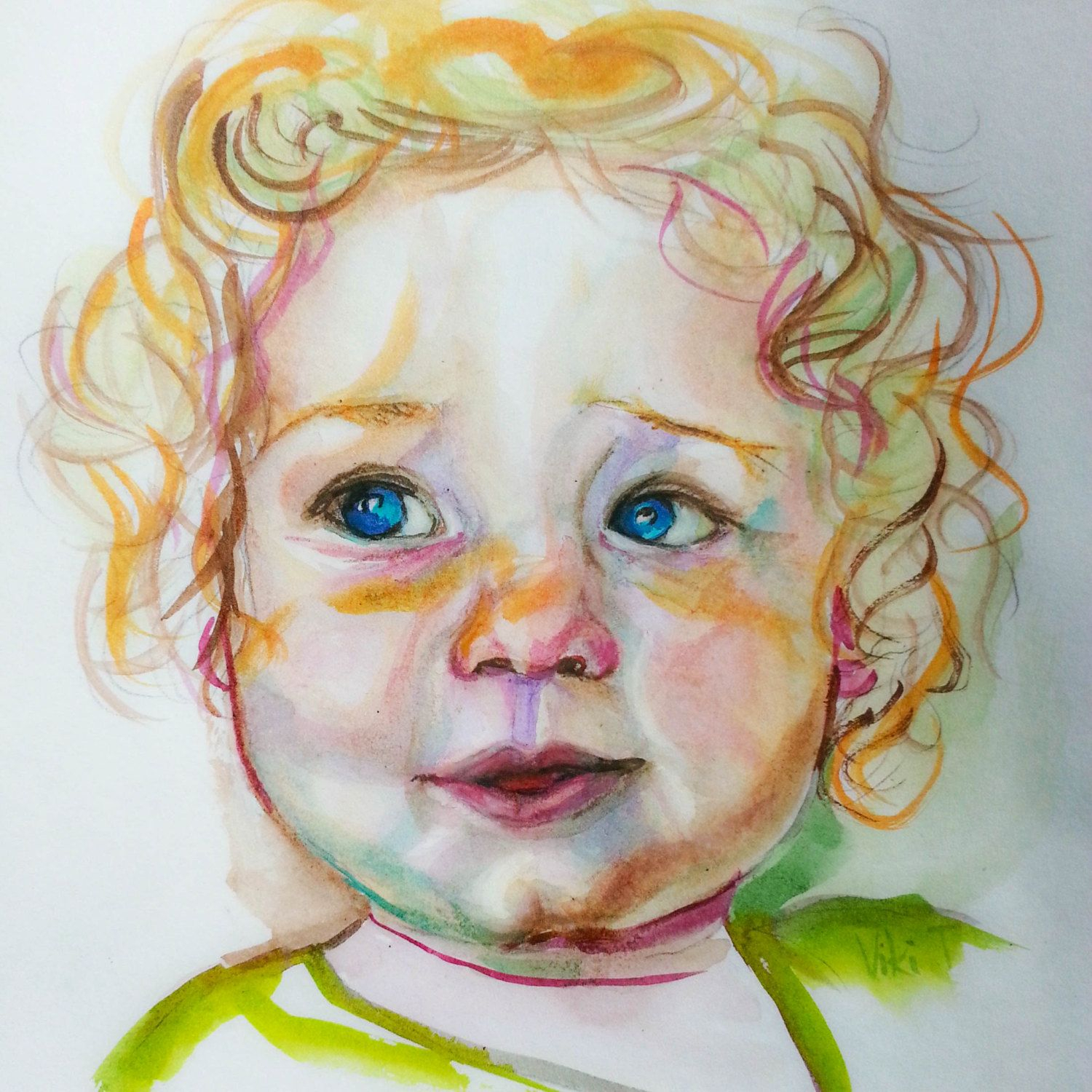 1500x1500 Painting Portraits In Watercolor Custom Watercolor Portrait