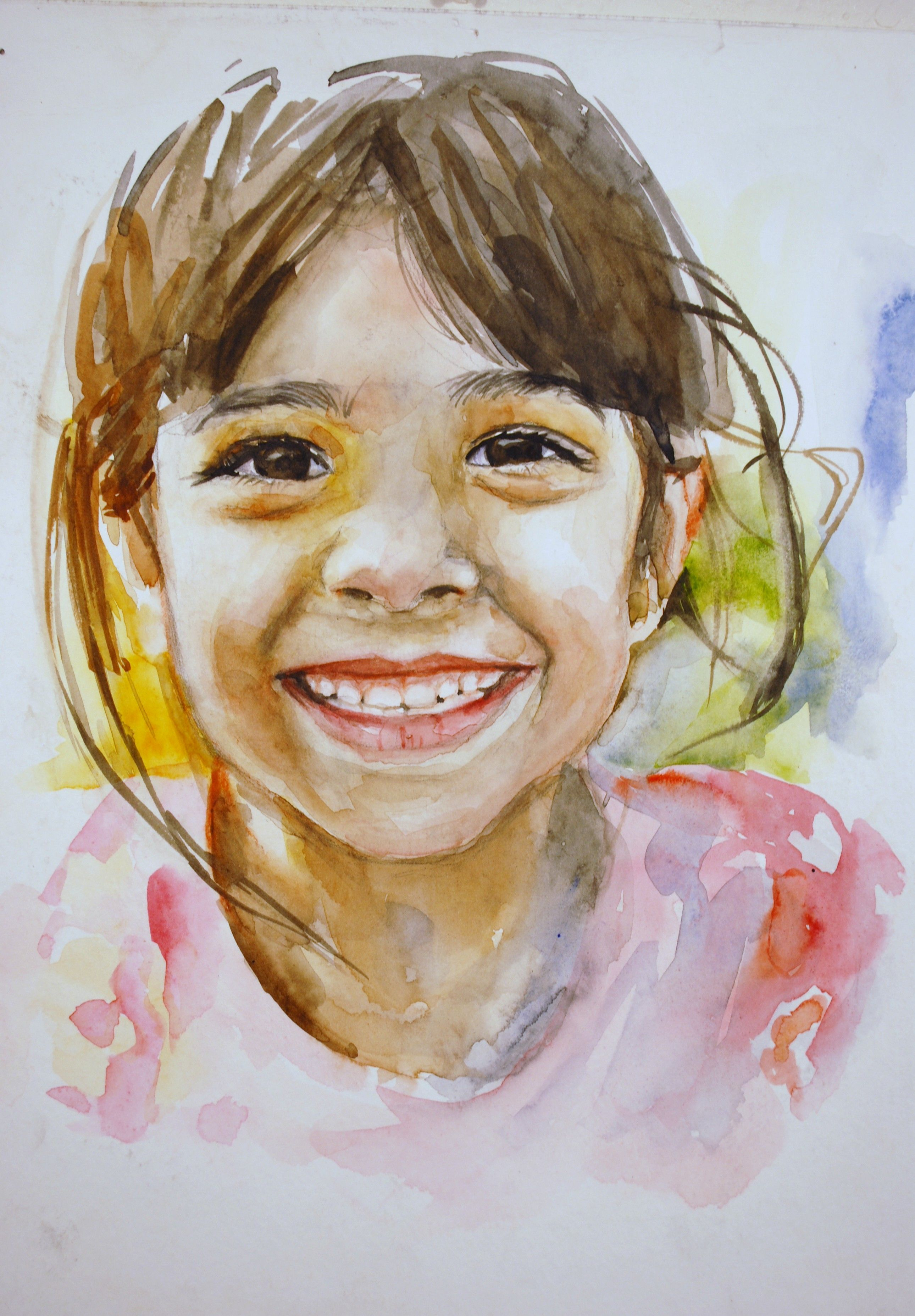 2580x3711 Watercolor Paintings Of Children