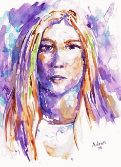 236x326 Pin By Adron Dozat On Portraits Watercolor Portraits