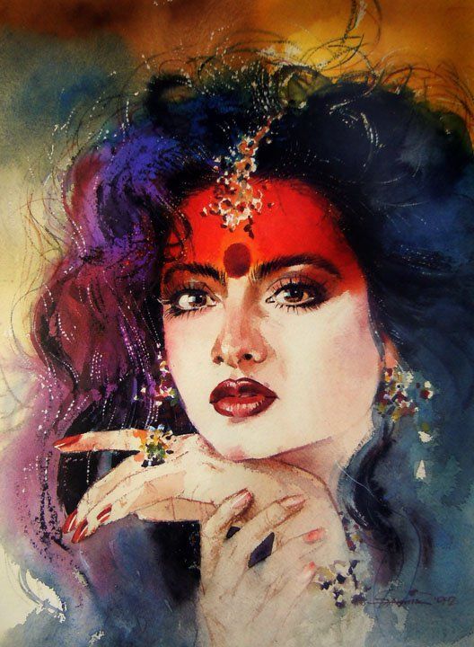 528x720 Watercolor Paintings By Samir Mondal On Behance Watercolour