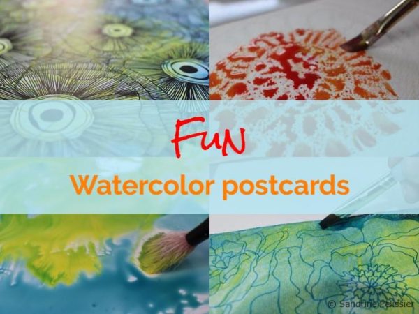 600x450 Fun Painting Activity Make Your Own Watercolor Postcards