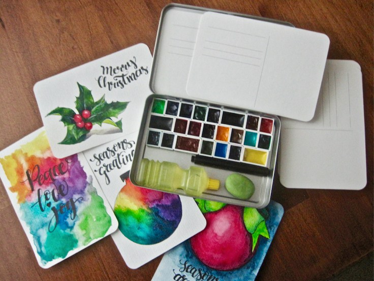 736x553 ~ How To Diy Your Postcard Tin
