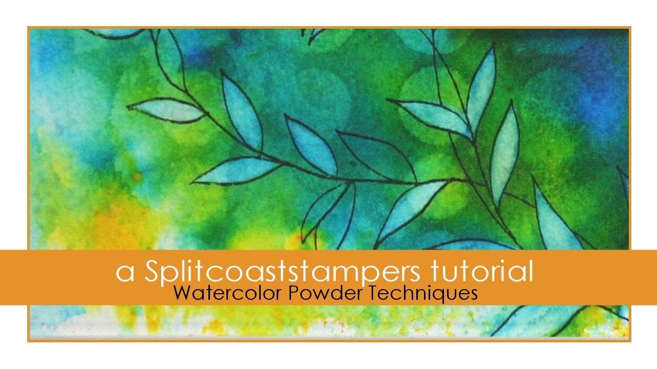 1280x720 Watercolor Powder Techniques