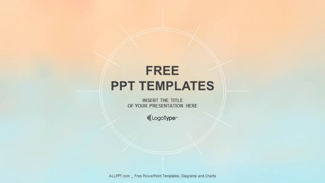 650x366 Watercolor Painted Background Powerpoint Templates