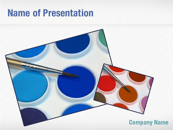 600x450 Watercolor Powerpoint Templates