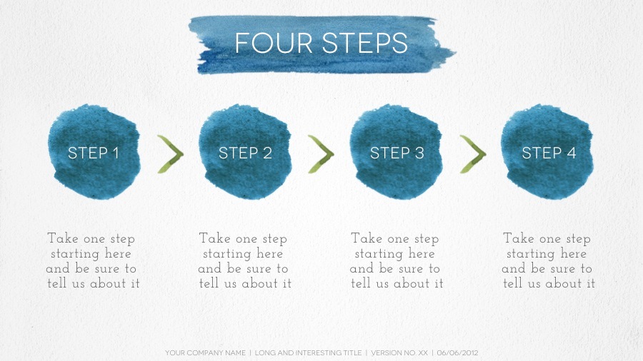 900x506 Watercolor Powerpoint Template By 83munkis Graphicriver