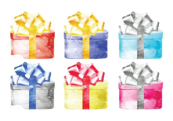 700x490 Vector Watercolor Presents