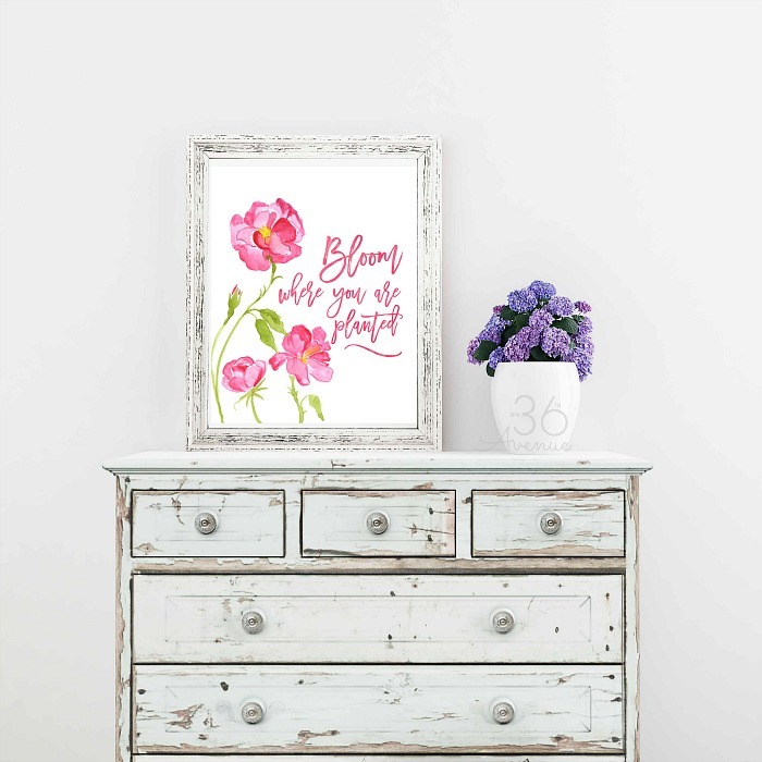 700x700 Spring And Easter Watercolor Printables To Decorate Your Home
