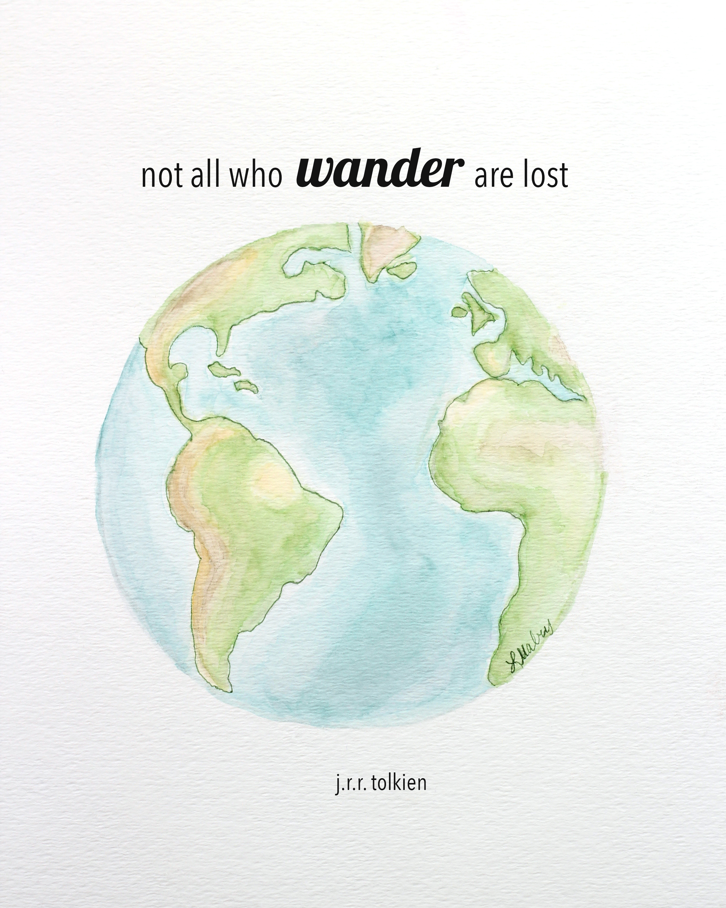 2400x3000 Watercolor Earth Printables Mabey She Made It